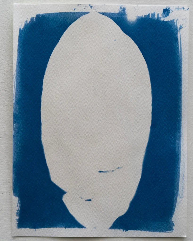 Guanábana - Planta del Pacífico - Cianotipia